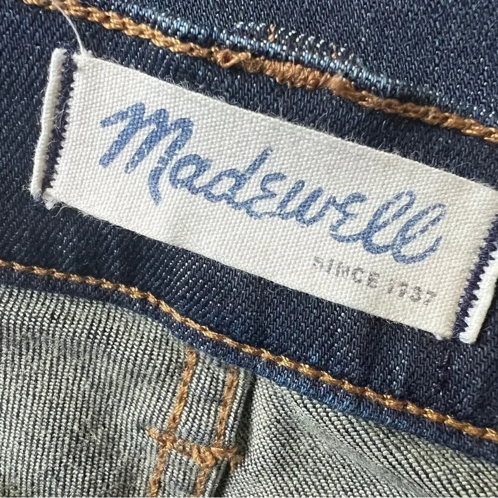 Madewell flat waist
